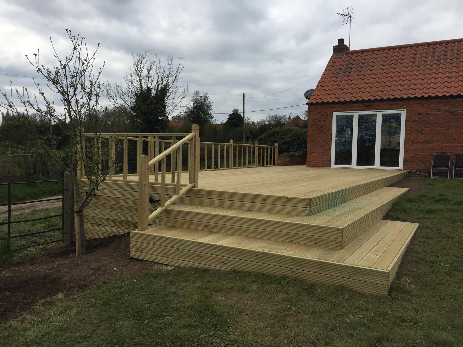 Garden redesign paving and planting